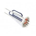 RESISTENCIA TERMOTANQUE &quot;L&quot; 1500W/220V C/BRIDA (TERMO SOLAR)